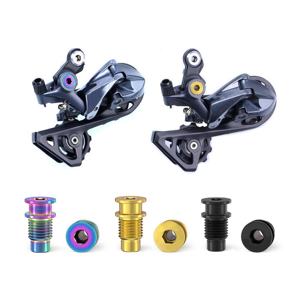 Road Bike R8000 Rear Derailleur Rotation Shaft Bolt Titanium Alloy Bicycles Shift Fixing Axle Screw Cycling Parts