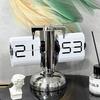 European Retro Flip Clock: Simple Desktop & Wall Design