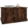 VidaXL Boîte de rangement chêne fumé 70x40x38 cm bois d'ingénierie 816509