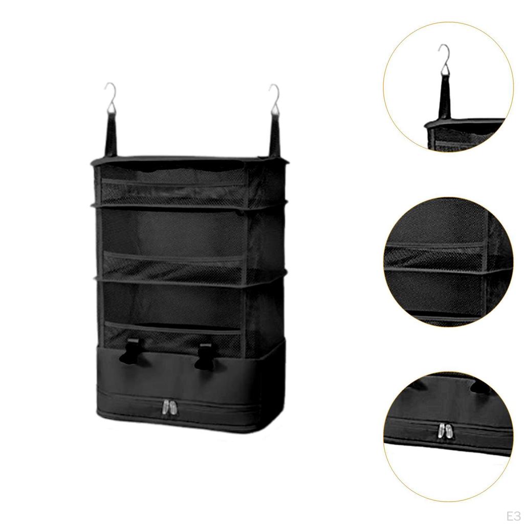 Hanging Travel Shelves Bag Clothes Storage Foldable Compression Casual Packing Cube Luggage