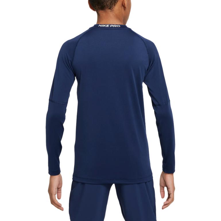 Nike Dri-FIT Long-Sleeve Top Kids Tops Blue FJ6822-410