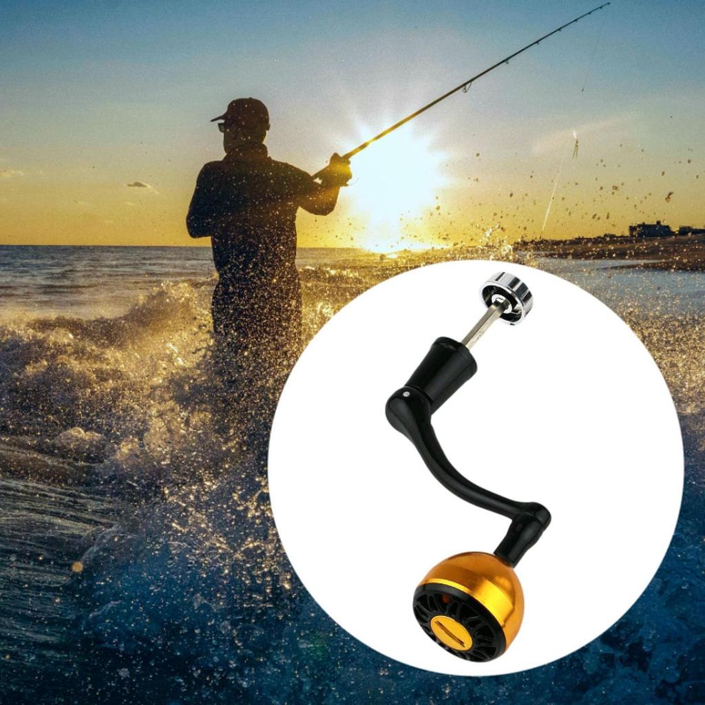 Fiskerulle Handtag Ergonomiskt Grepp Reparationsmodifieringsverktyg Enkel Vipparm Utrustning för Sjö