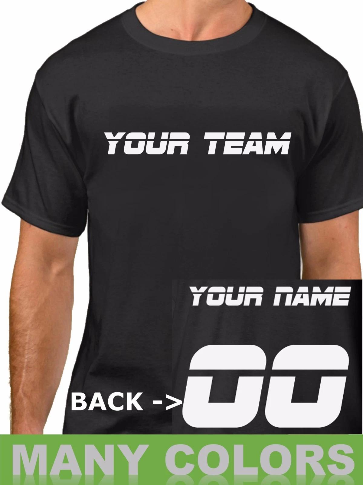 #2 CUSTOM Shirt JERSEY Personalized Name Number Team Softball Baseball Football M