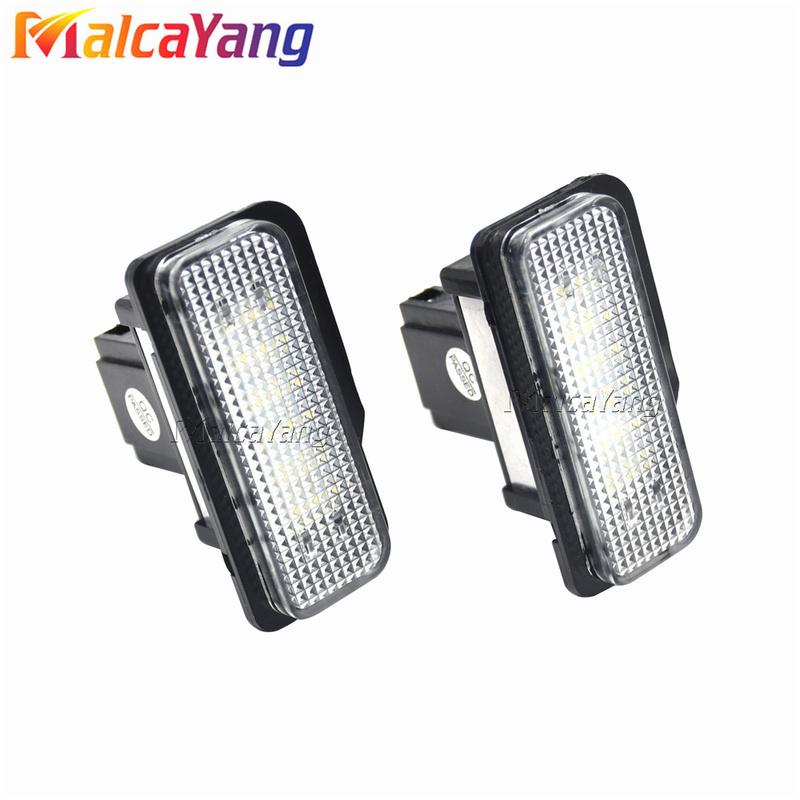 High Brightness Number Plate Lamp For Mercedes BENZ S-CLASS W211 C-CLASS W203 W219 SLK R171 LED White License Plate Lights