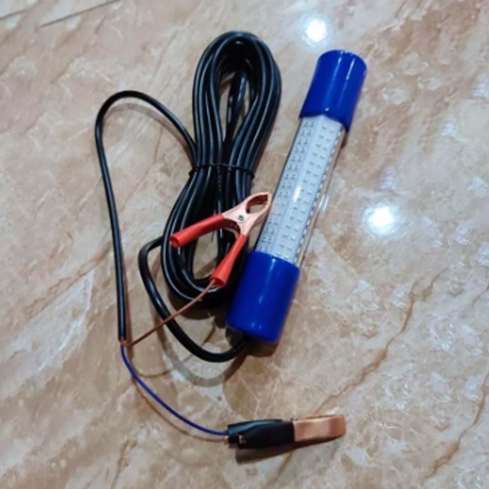 Portable Underwater Fishing Light 180 Beads Submersible Boat Lamp Lures Finder Lamp  Attracts Krill