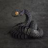 75CM 3D Printed Snake Rotatable Articulated Snake Joint Mobility Animal Simulation Model Home Office Desktop Ornament Kids Gift