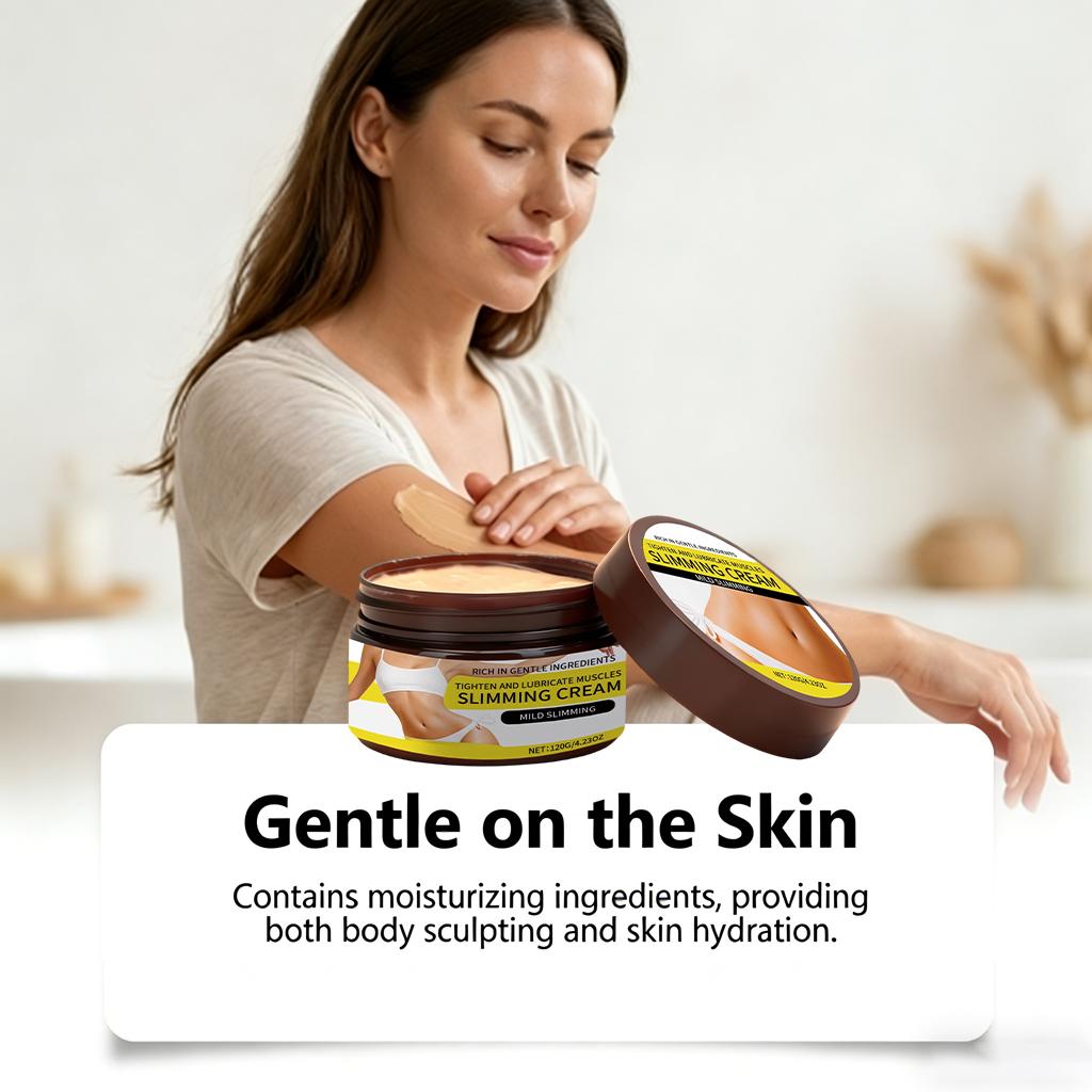Sculpting Shaping Body Moisturizer Smooth Body Massage Cream Tighten Skin Lifting Anti Cellulite Fat Burning Slimming Cream 120g