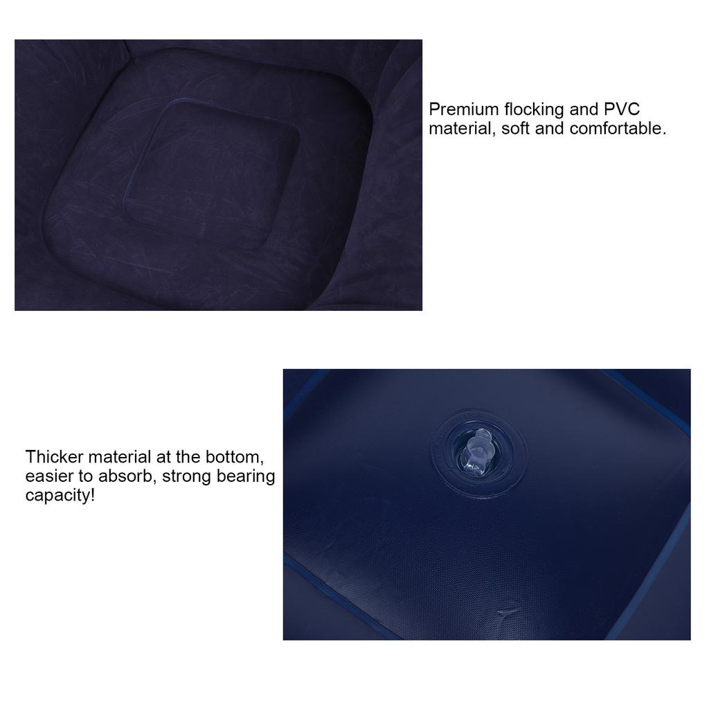 Sofá Inflável Ultra Macio Sofá Cadeira Esférica Individual Inflável para Quarto de Dormitório Viagem ao Ar Livre Acampamento Piquenique Móveis Domésticos