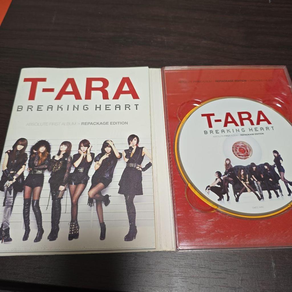 [USED] T-ARA FIRST ALBUM BREAKING HEART