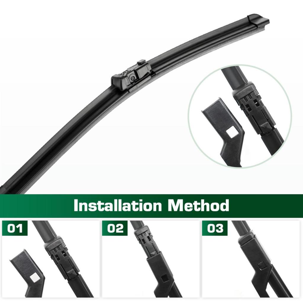 For Chevrolet Volt 2010-2016 2011 2012 2013 2014 2015 Wiper Front Wiper Blades Windshield Windscreen Window Brush 26"+26