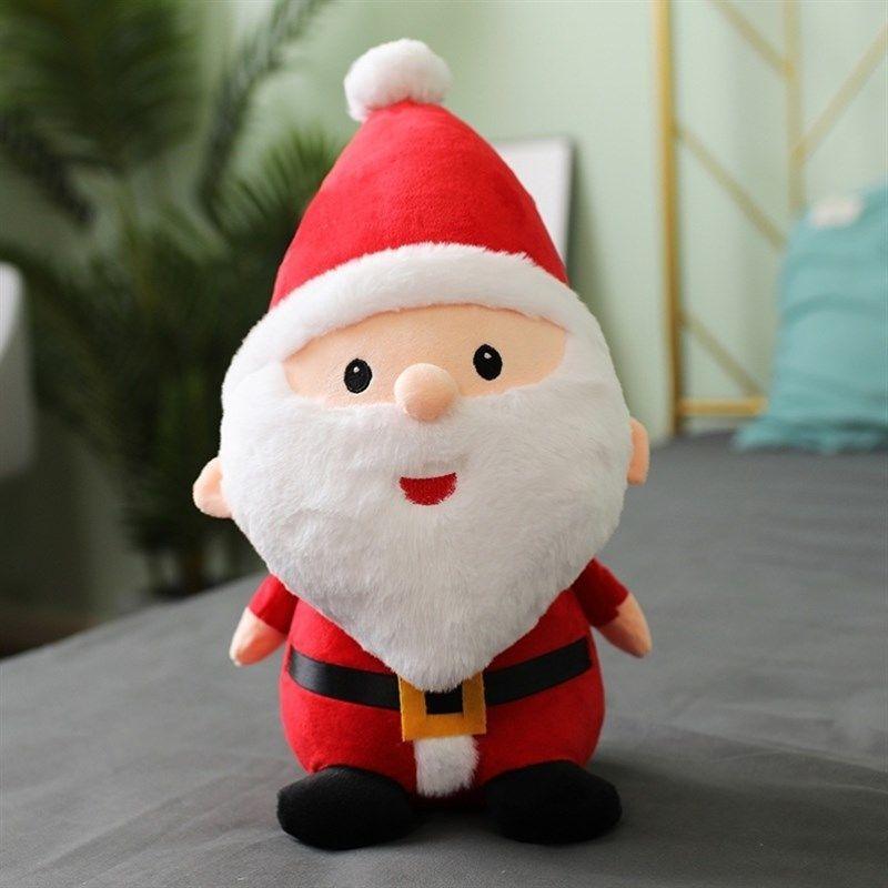 Santa Claus Doll Plush Toys Small Doll Doll Christmas Small Elk Pendant Christmas Gifts for Children