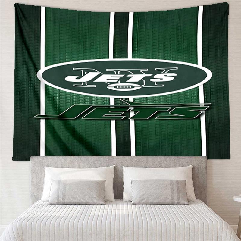 New York Football Logo Quick-Dry Tapestry Hanging for Bedroom,Livingroom, Playroom,Decor Art Room Wall Tapestry Holiday and Birthday Gifts