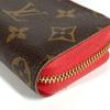 Louis Vuitton M61540 Monogram Mule cult Business Card Case Coin Purse Brown/pink