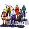 6Pcs 1Set Anime Naruto Figure Uchiha Itachi Uchiha Sasuke Hatake Kakashi Set Model Toy Gift Collection Action Figure PVC