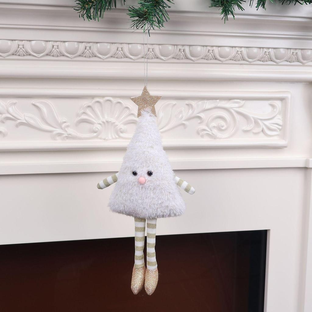 Cute Plush Christmas Dolls: Festive Home Ornaments & Party Decor