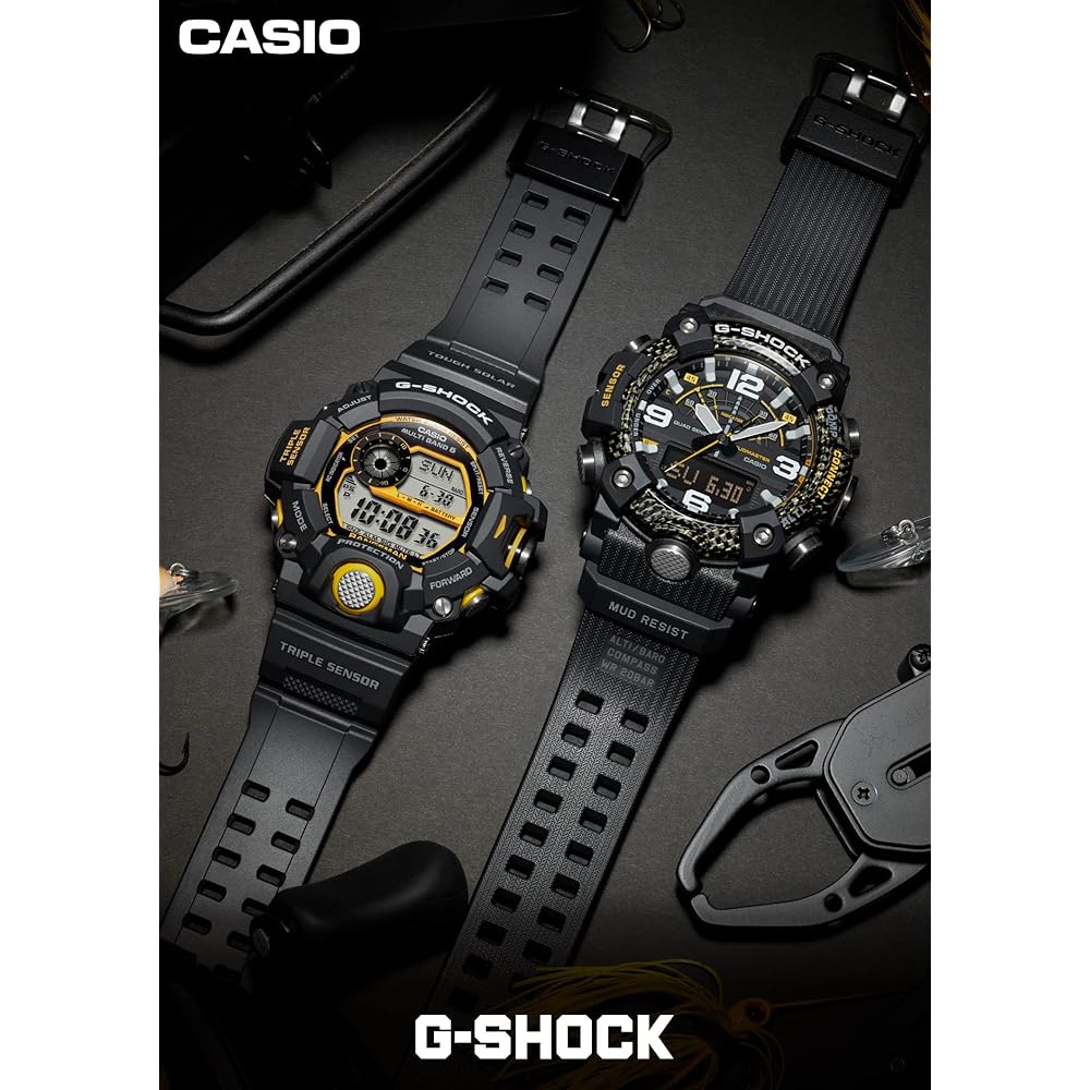 G-SHOCK RANGEMAN GW-9400YJ-1JF Men's Black Yellow Radio Solar Watch