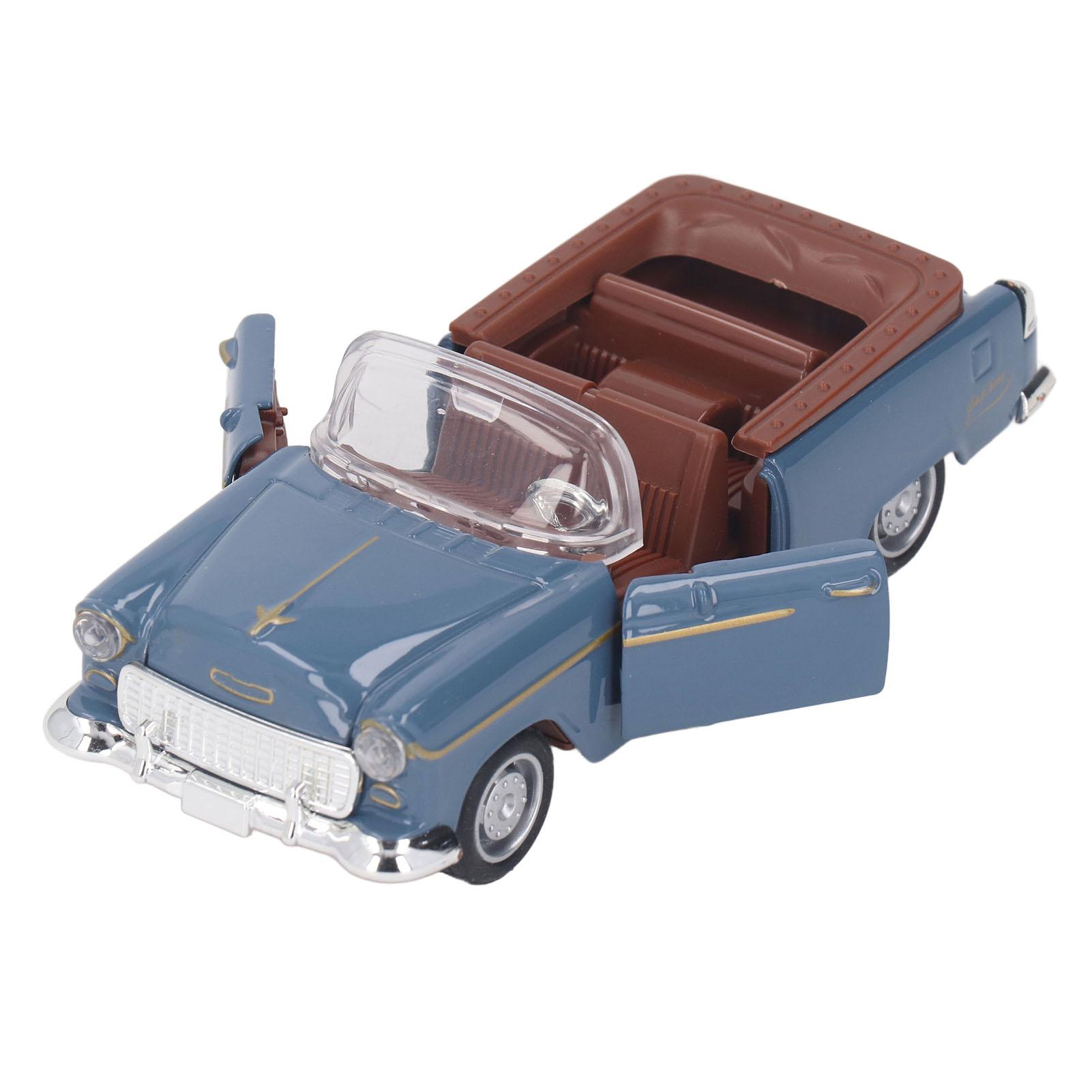 

1:32 Кабриолет Спортивный Автомобиль Модель Металлический Сплав Реалистичный Крутой Спортивный Автомобиль На Батарейках 1/32 синий