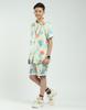 MONTE CARLO Boys Regular Fit Printed Half Sleeve Co-ord Set
