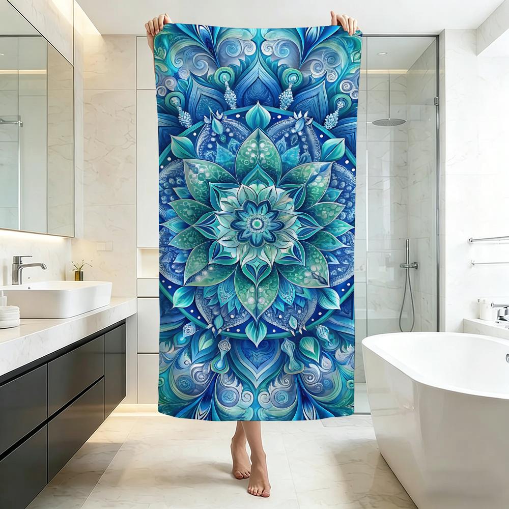 Mandala Towel Five-Star Hotel Quality Eco-Friendly Ultra Soft Thick Towels & Beach Towels