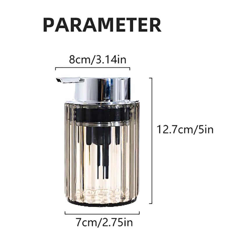 Press Mousse Soap Dispenser Cleansing Foaming Hand Sanitizer Bubble Bottle Press Type Mousse Bottle