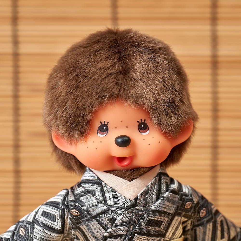 Oficiální Kyugetsu Originální Monchhichi Kimono Chlapec IPM-12-Z