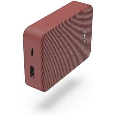 Power Pack Charger - HAMA - 10000 mAh - Fast Charging - USB A and C - Lightweight and Compact