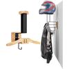 Wooden Wall-Mounted Tactical Equipment and Helmet Storage Rack
