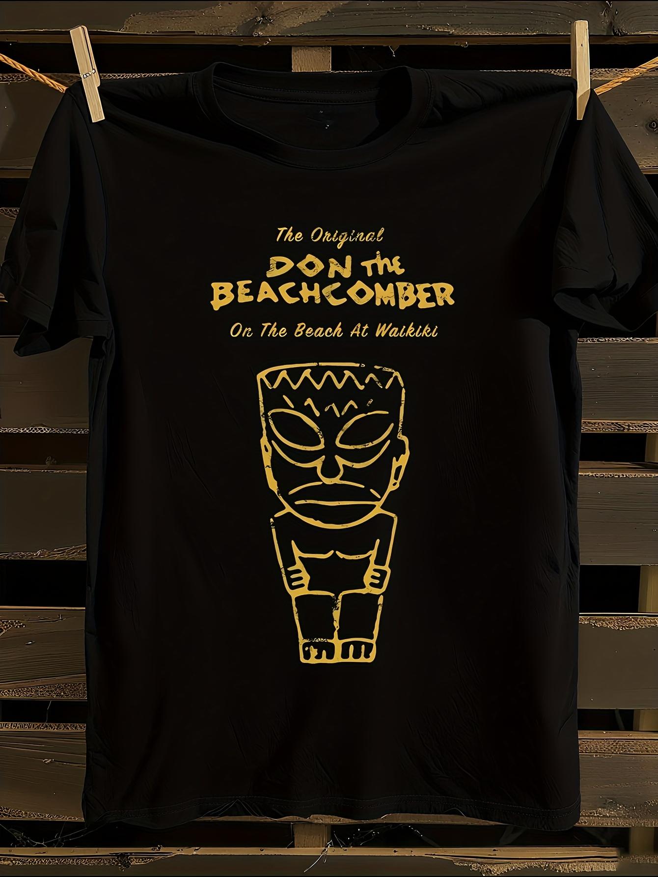 s Retro Tiki Tshirt M