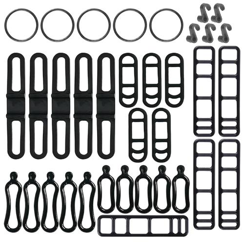 10pcs Silicone Mount Bands Light Rubber Straps for Headlight Taillight Fixing Universal Bike Motorcycle Bicycle Accessories