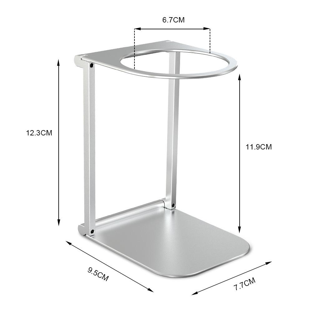 

1pc Portable Practical Coffee Maker Adjustable Metal Stand Accessory For Multiple Outdoor Coffee Machine Models