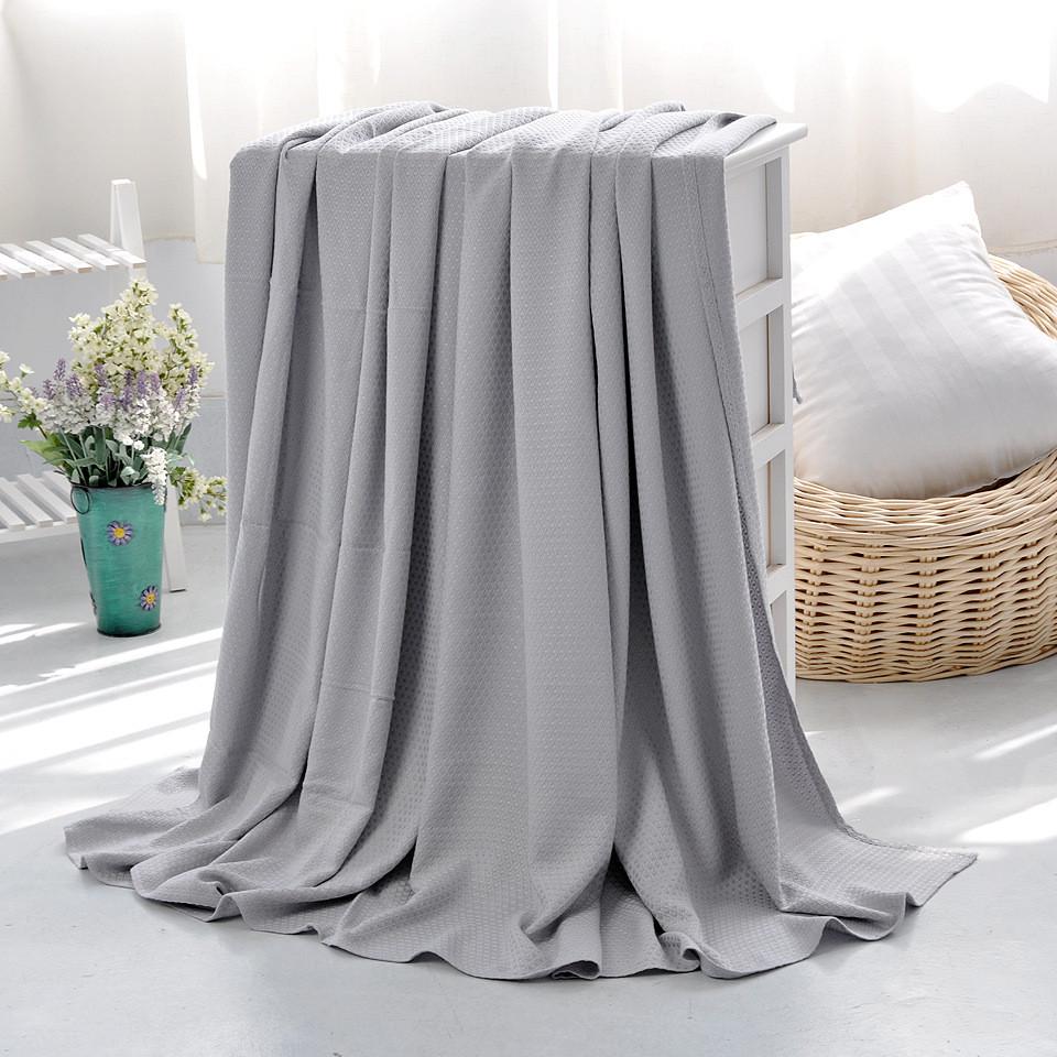 Couverture Unie Ultrachouette Légère Pour la Sieste