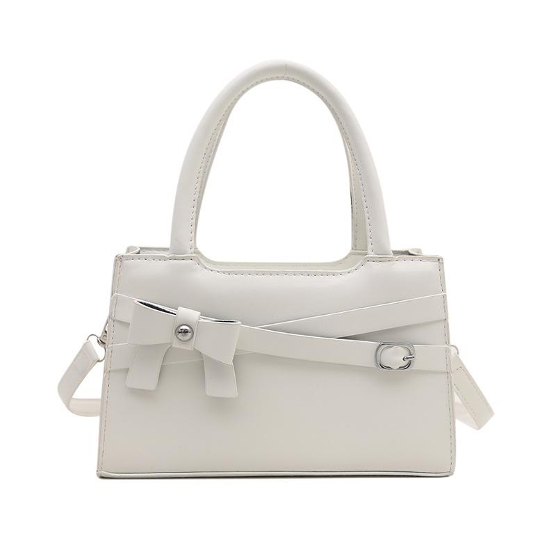 Modischer Gürtel Kleine Quadratische Tasche, Stilvolle und Modische Schleifen-Handtasche, Lässige Crossbody-Tasche für Damen