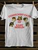 Heren Korte Mouw Trendy Mode Veelzijdig Casual Comfort Heren Vintage Punk Rock Oost-Berlijn Gay Kat Grafisch T-shirt