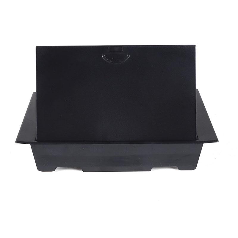 

For Jaguar F-TYPE 2013-2024 ABS Black Car Central Control Armrest Box Hidden Storage Box Privacy Storage Box Car Accessories чёрный