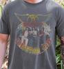 Aerosmith Dream On T-Shirt Rock Band On Vintage Black Comfort Colors 1717 Tee