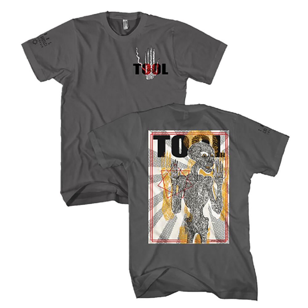 TOOL Футболка Band Spectre Burst Новая ОФИЦИАЛЬНО ЛИЦЕНЗИРОВАННАЯ S M L XL 2XL Унисекс Футболка XL