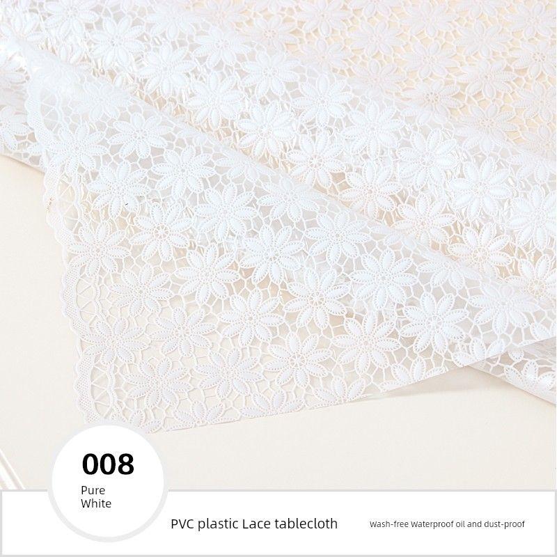 

Тумба под телевизор Водонепроницаемая скатерть Скатерть Прикроватная тумбочка Чехол для обувницы Одноразовый ПВХ пластик Бытовая пылезащитная ткань 008 Pure White 48*80cm