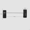 Cabinet Password Lock Refrigerator Latch 17.3cm Steel Cable Easily Install Privacy for