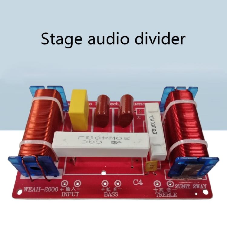 Speakers Frequency Divider 2 Way Crossover Stereo Audio Subwoofer Filter 400W