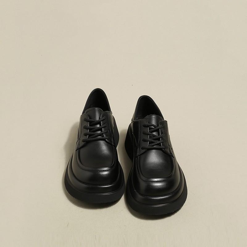 Mary Jane Women's Shoes Spring Hundred Ride Thick Bottom British Style Shoes Niche Le Fu Single Shoes