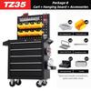 Multifunctional Mobile Cabinet Trolley Tool Box Trolley Tool Cart Storage Toolbox Tank Drawer Auto Repair Cart