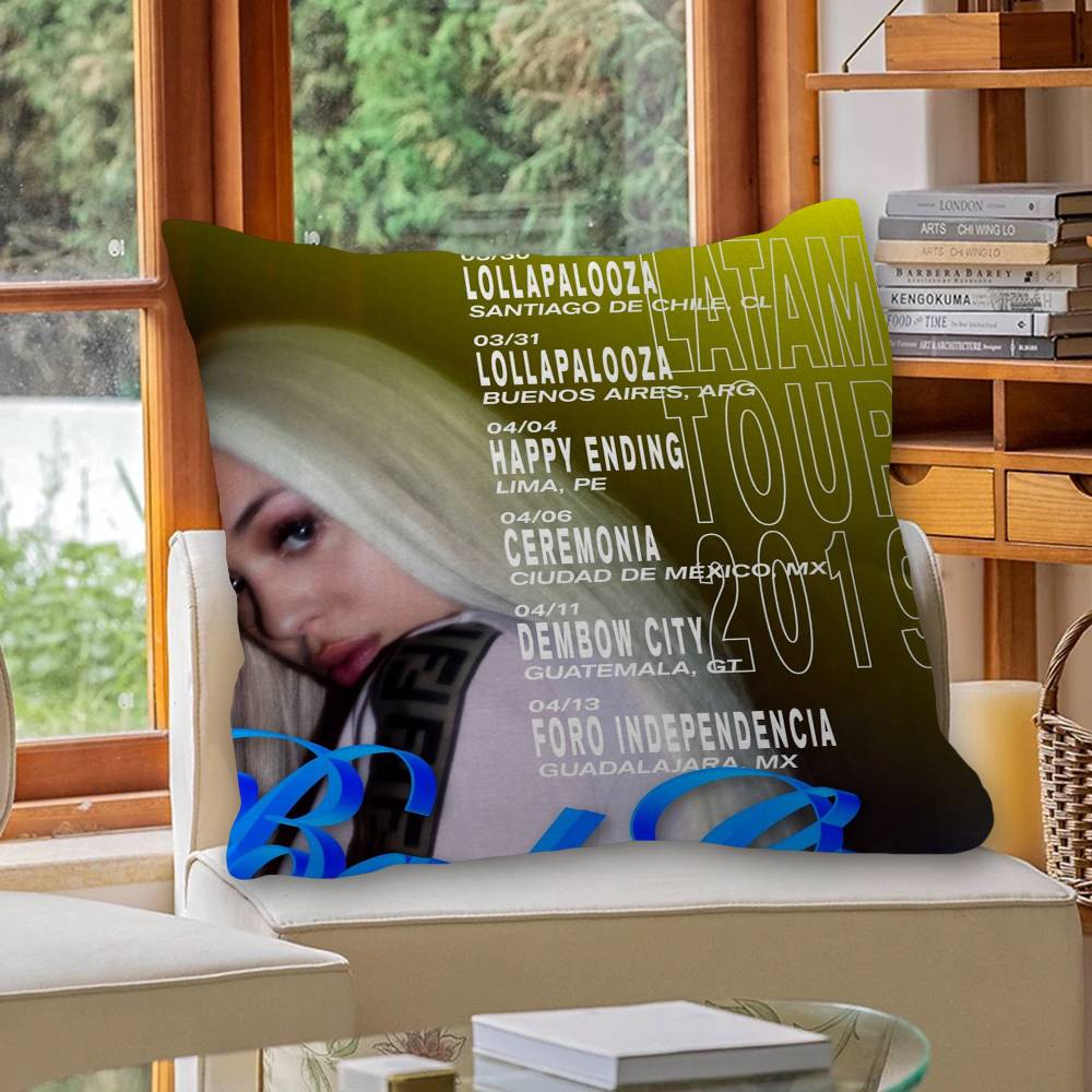 Bad Gyal Sänger Kissenbezug Dekokissenbezug Kissenhülle Bedruckte Kissenhülle Für Sofa