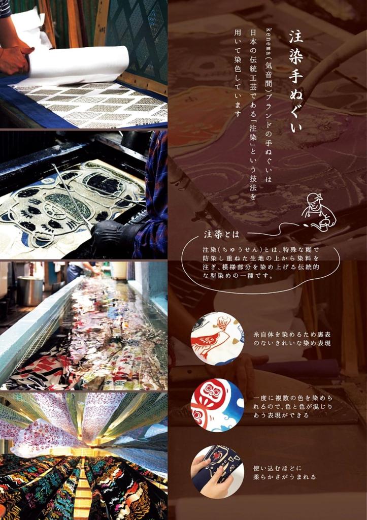 Miyamoto Towel Kenema Tenugui Hand Night Made In 35 X 90 Product Number 50250 Towel, "Summer Flowers," Japan, Navy, Approx. Cm,