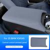 Car Leather Center Control Armrest Box Cover Trim Frame  Handrest Protection Trim For BMW X3 G45 2025  Internal Accessories