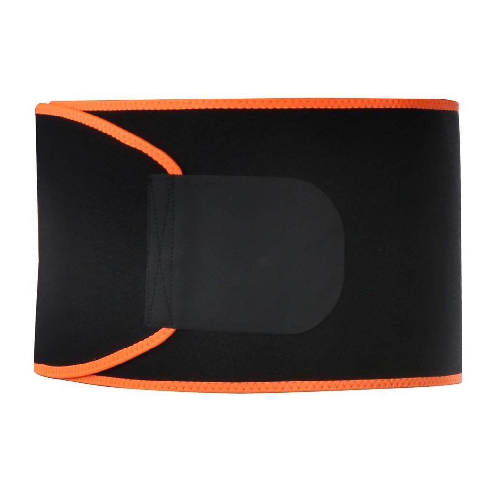 Waist Trainer Belt Adjustable OK Cloth Neoprene Composite Women Slimming Belly Band Shaper for SportsOrange Black