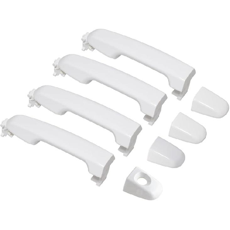 RLB-HILON 1Set Exterior Door Handle Compatible With Toyota Camry 2012 2013 2014 2015 2016 2017 Year