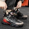 Men New Fleece Lined High Top Dad Shoes Lace Up Warm Casual Versatile Youth Student Sport Cotton Winter Shoes Fashion