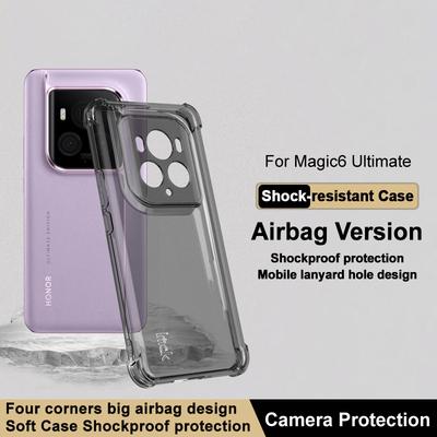 IMAK For Honor Magic6 Ultimate 5G Clear Case Corner Airbag Fall Protection TPU Phone Cover