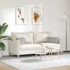 Sofa Cushions 2 Pcs Cloud Grey 50 X 30 Cm Fabric