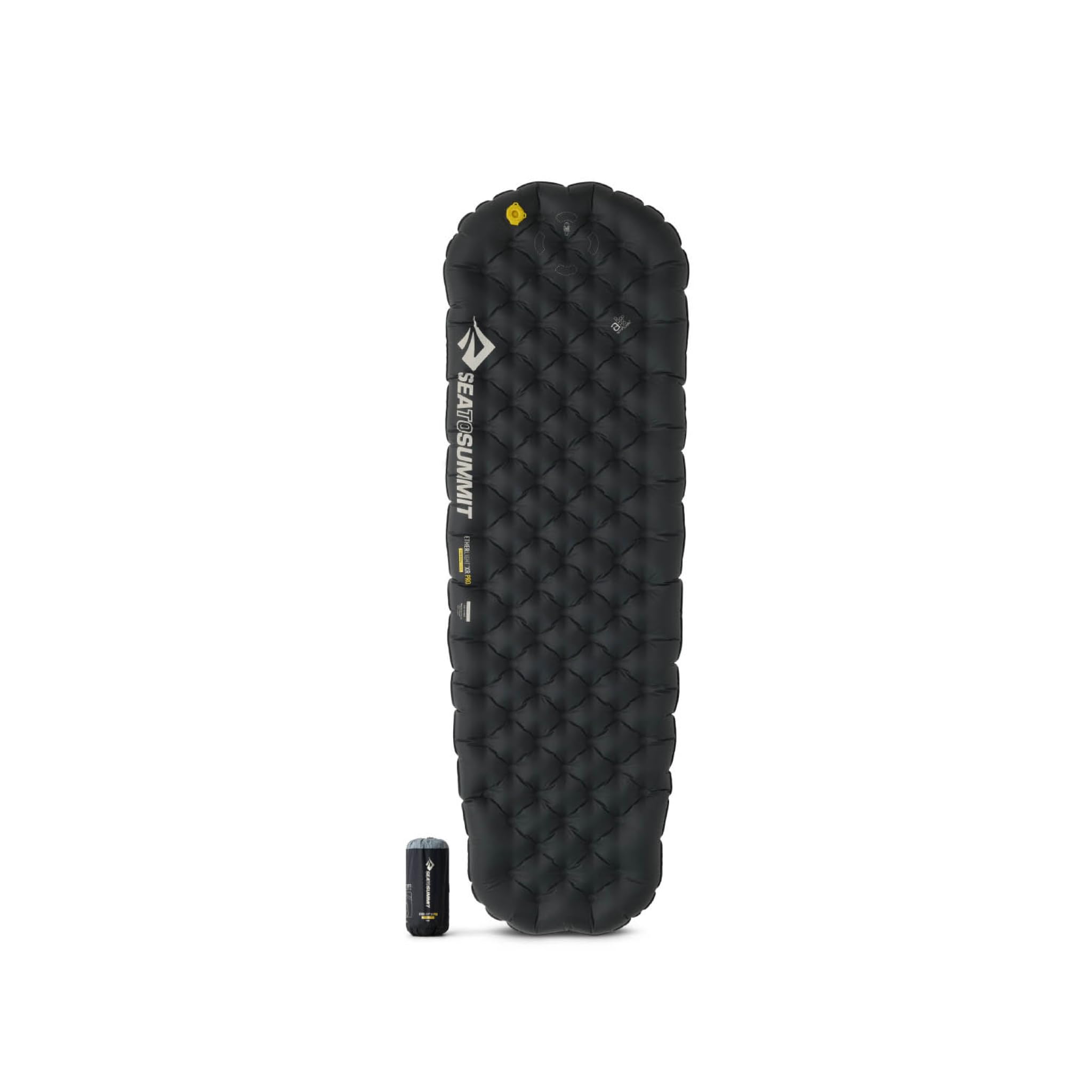 

Sea to Summit Ether Light XR Pro Insulated Sleeping Tapered Small x x 4 Pad, - (66 21.5 inches) сірий колір
